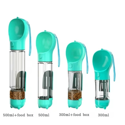 Dispensador Portátil 3 en 1 para Perros – Agua y Comida Siempre a la Mano