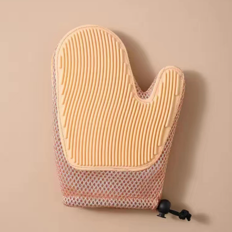 Guantes de masaje de silicona y cepillos para eliminar pelo de mascotas