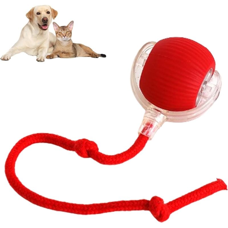 Pelota Rodante Inteligente 360° para Mascotas